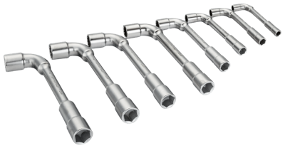 Bahco gebogen soksleutelset 8-dlg | 28M/8 Bahco gebogen soksleutelset 8-dlg | 28M/8