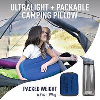 Sea to summit Aeros Premium Deluxe Opblaasbaar Kussen Navy Blue - thumbnail