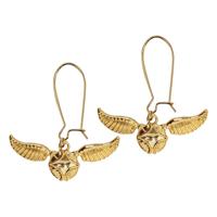 Harry Potter Earrings Golden Snitch - thumbnail