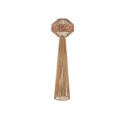 Lyora VloerlampMapi Ø 42cm rood met bruin - 9586607