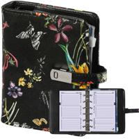 Organizer kalpa pocket + agenda 25-26 bloem zw - thumbnail
