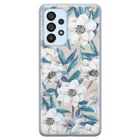 Samsung Galaxy A33 siliconen hoesje - Touch of flowers - thumbnail
