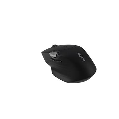 Rapoo MT560 Multi-mode Draadloze Muis Muis Zwart - thumbnail
