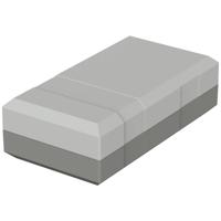 Bopla ELEGANT EG 1030 32103000 Elektronicabehuizing 100 x 54 x 30 Polystereen (EPS) Grijs-wit (RAL 7035) 1 stuk(s) - thumbnail