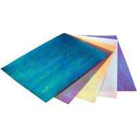 Regenboogpap folia 23x33cm iriserend 75gr 10v ass - thumbnail