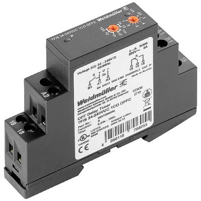 Weidmüller 2697290000 TFIS 24-240VUC 1CO OFFC Tijdrelais Multifunctioneel 1 stuk(s) Tijdsduur: 0.5 - 360000 s 1x wisselcontact Piece