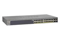 NETGEAR GS728TP Switch 24 Port Gigabit Ethernet PoE Switch Smart (Network Switch Managed met PoE en 4 SFP-poorten, ProSAFE Lifetime Garantie) - thumbnail
