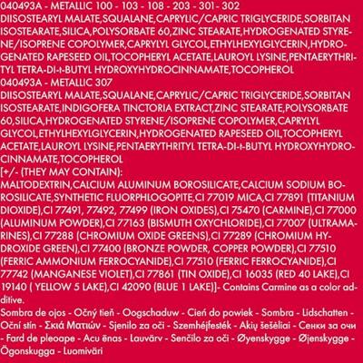 PUPA Eye Vamp! Metallic Eyeshadow 301 1,5gr