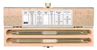 Bahco 1450D/2 Set dubbele draadvijlen, 2-delig, met schroefdraadtabel 1 stuk(s) - thumbnail