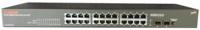 Switch 48,3 cm Longshine 24 x GE GS9126 2x mini-GBIC - thumbnail