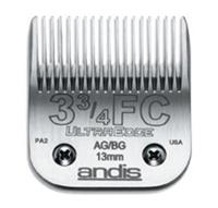 Scheermesjes Andis 3 3/4FC Staal Verchroomd - thumbnail