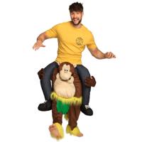 Volwassenenkostuum Funny monkey - thumbnail