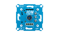 ION Industries dimmer inbouw - led - 1-200 w - druk-wissel - rc element blauw - thumbnail
