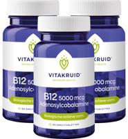 Vitakruid B12 5000 mcg Actief Adenosylcobalamine Tabletten - thumbnail