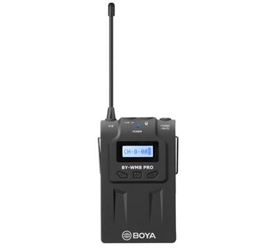 Boya uhf duo lavalier microfoon draadloos by-wm8 pro-k2