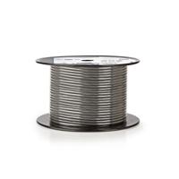 Nedis COTR15010GY100 Microfoonkabel 2x 0.23 Mm&sup2; Koper 100.0 M Rond Pvc Donkergrijs Rol - thumbnail