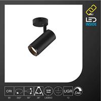 SLV OpbouwspotNuminos M Dali zwart 3000K - 36gr - 1004491 - thumbnail