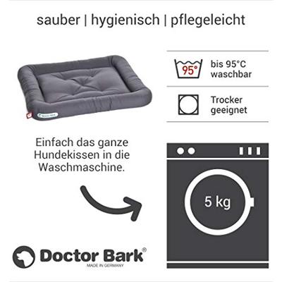 Doctor Bark Hondenkussen, Medium, Grijs