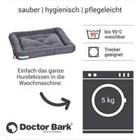 Doctor Bark Hondenkussen, Medium, Grijs - thumbnail