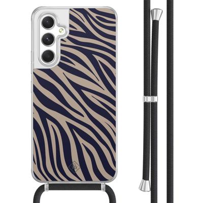 Samsung Galaxy A54 hoesje met koord - Wavy twist