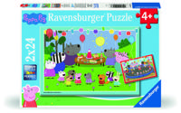 Ravensburger legpuzzel peppa pig, 2x24st. - thumbnail