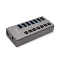 i-tec I-TEC USB 3.0 Charging HUB 7 Port USB-combi-hub Grijs - thumbnail