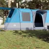 Tunneltent 4-persoons waterdicht blauw - thumbnail