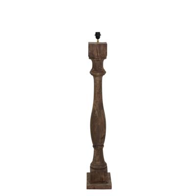 Light & Living Vloerlamp 'Robbia' 23x23x125 cm, hout weather barn