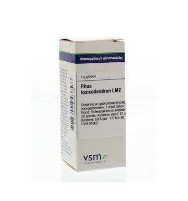 VSM Rhus toxicodendron LM2 (4 gr) VSM Rhus toxicodendron LM2 (4 gr)