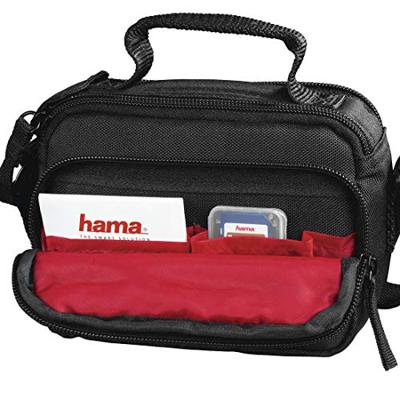 Hama Samara tas voor digitale camera (tas voor digitale spiegelreflexcamera en camcorder, met accessoirevak, draaggreep en binnenvakken, tas