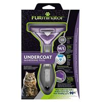FURminator Undercoat DeShedding Tool kat lang haar M-L - thumbnail