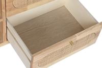 Tv-meubel DKD Home Decor Natuurlijk Metaal Rubberwood 120 x 30 x 48 cm - thumbnail