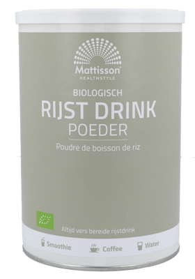 Mattisson HealthStyle Biologische Rijstdrink Poeder