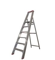 Little jumbo 4741000106 | SuperPRO Trap | Enkel | Aluminium | 6 treden | max. werkhoogte 3.45 m. - 4741000106 - thumbnail