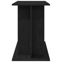 Aquariumstandaard 100x40x60 cm spaanplaat zwart eikenkleurig - thumbnail