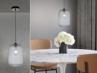 ECO-Light Ashford I-ASHFORD-S20 GR Hanglamp E27 Grijs - thumbnail