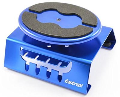 Fastrax aluminium auto standaard, roterend - Blauw