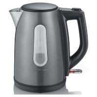 Severin WK 9540 waterkoker 1 l Zwart, Grijs, Metallic 2200 W - thumbnail