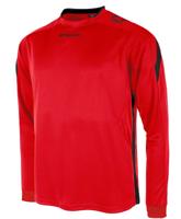 Stanno 411003 Drive Match Shirt LS - Red-Black - S - thumbnail