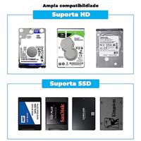 Hard drive hoes Vention KPAB0 Zwart 2,5" - thumbnail