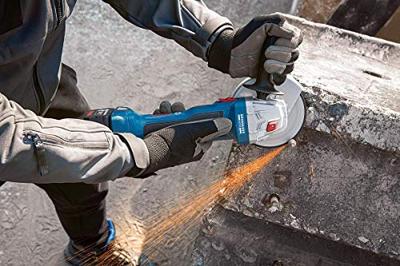 Bosch Blauw GWS 18V-7 Professional 18V Accu Haakse slijpmachine | 4.0Ah accu&apos;s - 06019H9005 - thumbnail