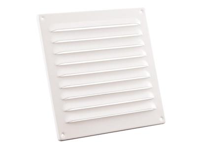 Nedco schoepenrooster alu. 200 x 200 mm wit