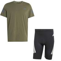 adidas adi365 Shirt Korte Legging Set Heren - thumbnail