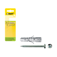 pgb-Europe SMART | SMART-plug + schroef CK Ø 8x40 NZN | 6 st SM0CUSN01080040H - thumbnail