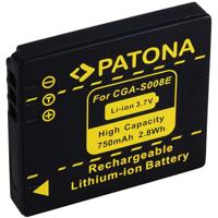Panasonic CGA-S008(A/E) / DMW-BCE10(E) / VW-VBJ10 accu (Patona) - thumbnail