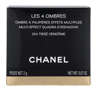 Chanel Les 4 Ombres Multi Effect Quadra Eyeshadow 2 g 204 Tisse Vendome Oogschaduw Dames
