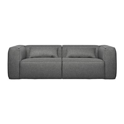 WOOOD Bank 'Bean' 3,5-zits, kleur Middengrijs