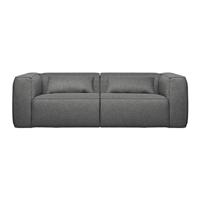 WOOOD Bank 'Bean' 3,5-zits, kleur Middengrijs - thumbnail