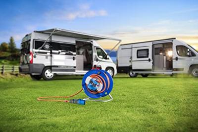 Brennenstuhl Garant G CEE 3 IP44 Kabelhaspel voor camping en maritieme doeleinden 25m H07RN-F 3G2,5 - 1182470100 - thumbnail