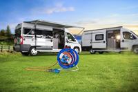 Brennenstuhl 1182470100 Cee-kabelhaspel Met 23+2m Rn-kabel In Oranje (camping Kabelhaspel Met Cee-hoekkoppeling Incl. Stekkerdoos + Cee-stekker, Voor Buitengebruik) - thumbnail